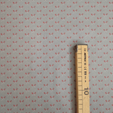 Cotone Americano H 110 cm - MINI FORBICI/GRIGIO