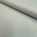 Cotone Americano H 110 cm - MINI MARGHERITE/POLVERE