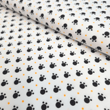 Cotone Americano H 110 cm - IMPRONTE BIANCO E NERO