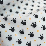 Cotone Americano H 110 cm - IMPRONTE BIANCO E NERO