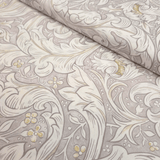 Cotone Americano H 110 cm - ORNAMENTO FIORITO/GRIGIO