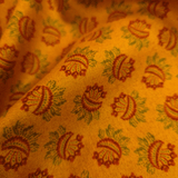 Cotone Americano H 110 cm - FIORI RUGGINE