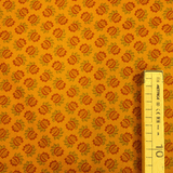 Cotone Americano H 110 cm - FIORI RUGGINE