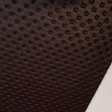 Cuir Eco EFFET MATELASSÉ H 140 cm - CHOCOLAT