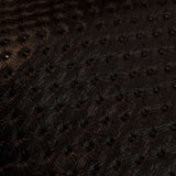 Cuir Eco EFFET MATELASSÉ H 140 cm - NOIR