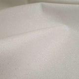 Kunstleder H 140 cm – WEISS MIT LUREX