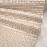 Similpelle H 140 cm - INTRECCIO MATELASSE' BEIGE PERLATO