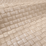 Similpelle H 140 cm - INTRECCIO MATELASSE' BEIGE PERLATO