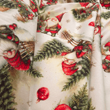 Cotone Fondo Panama Digital H 160 cm - MAGIA NATALIZIA SOTTO LA NEVE