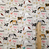 Cretonne Leggero H 160 cm - FATTORIA/SABBIA