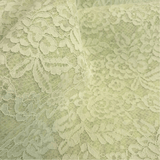 Feltro Lana con Pizzo H 135 cm - VERDE PASTELLO