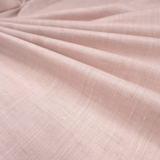 Tenda a metraggio Misto Lino H 330 cm - Variante ROSA POLVERE Fiammato