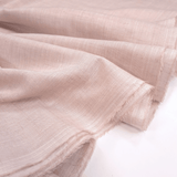 Tenda a metraggio Misto Lino H 330 cm - Variante ROSA POLVERE Fiammato