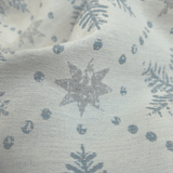 Jacquard-Möbelstoff H 140 cm – VOLPINE NATALIZIE/LUREX