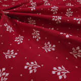 Tessuto Arredo Gobelin H 280 cm - RAMETTI E POIS/ROSSO
