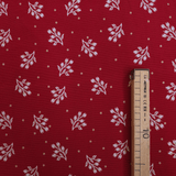Tessuto Arredo Gobelin H 280 cm - RAMETTI E POIS/ROSSO