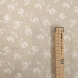 Cotone Fondo Grezzo H 280 cm - FIORELLINI BIANCHI