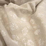 Cotone Fondo Grezzo H 280 cm - FIORELLINI BIANCHI