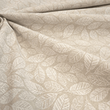 Cotone Grezzo H 280 cm - FOGLIOLINE BIANCHE