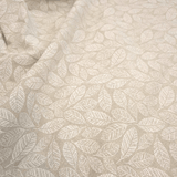 Cotone Grezzo H 280 cm - FOGLIOLINE BIANCHE