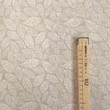 Cotone Grezzo H 280 cm - FOGLIOLINE BIANCHE