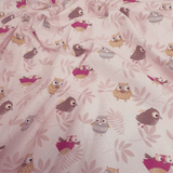 Cretonne Leggero H 160 cm - GUFETTI E FOGLIE/CIPRIA