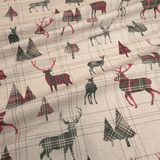 Tessuto antimacchia H 140 cm - CERVI E ABETI