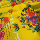 Cotone Americano H 110 cm - CUORE SACRO/VERDE