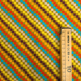 Cotone Americano H 110 cm - SCACCHIERA COLORATA