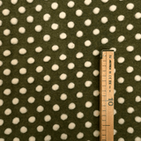 Lana Cotta H 160 cm - POIS BIANCHI/VERDE MUSCHIO