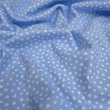 Piquet millerighe H 150 cm - COORDINATO AZZURRO