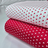 Piquet millerighe H 150 cm - COORDINATO ROSSO