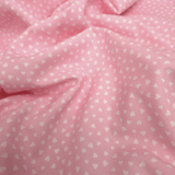 Piquet millerighe H 150 cm - COORDINATO ROSA BABY