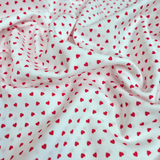 Piquet millerighe H 150 cm - COORDINATO ROSSO