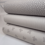 Piquet millerighe H 150 cm - COORDINATO GRIGIO