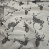 Tessuto Misto Lana H 280 cm - CERVI GRIGI