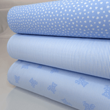 Piquet millerighe H 150 cm - COORDINATO AZZURRO