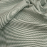 Piquet millerighe H 150 cm - COORDINATO VERDE SALVIA