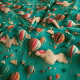 Panama Digital Fund Cotton - TROPICAL - coupe minimum ou multiples de 25 x 280 cm