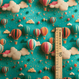 Panama Digital Fund Cotton - TROPICAL - coupe minimum ou multiples de 25 x 280 cm