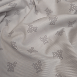 Piquet millerighe H 150 cm - COORDINATO GRIGIO