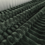 Ecopelliccia a coste H 140 cm - VERDONE