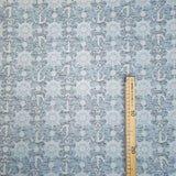 Tessuto Arredo Jacquard H 140 cm - ANCORE E TIMONI/AZZURRO