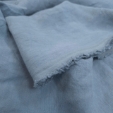 Lino Stonewashed H 300 cm - AZZURRO POLVERE