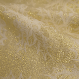 Tessuto Arredo Jacquard H 280 cm - AGRIFOGLIO DORATO/LUREX