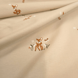 Jersey di Cotone H 150 cm - BABY CERBIATTI/BEIGE