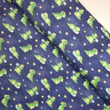 Felpa Digital H 150 cm - BABY DINO FONDO BLU