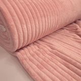 Fausse fourrure côtelée H 140 cm - CRÈME