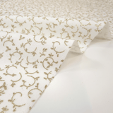 Pannolenci H 160 cm - LATTE RAMI GLITTER ORO