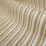 Pannolenci H 155 cm - FEUILLES D'OR CRÈME